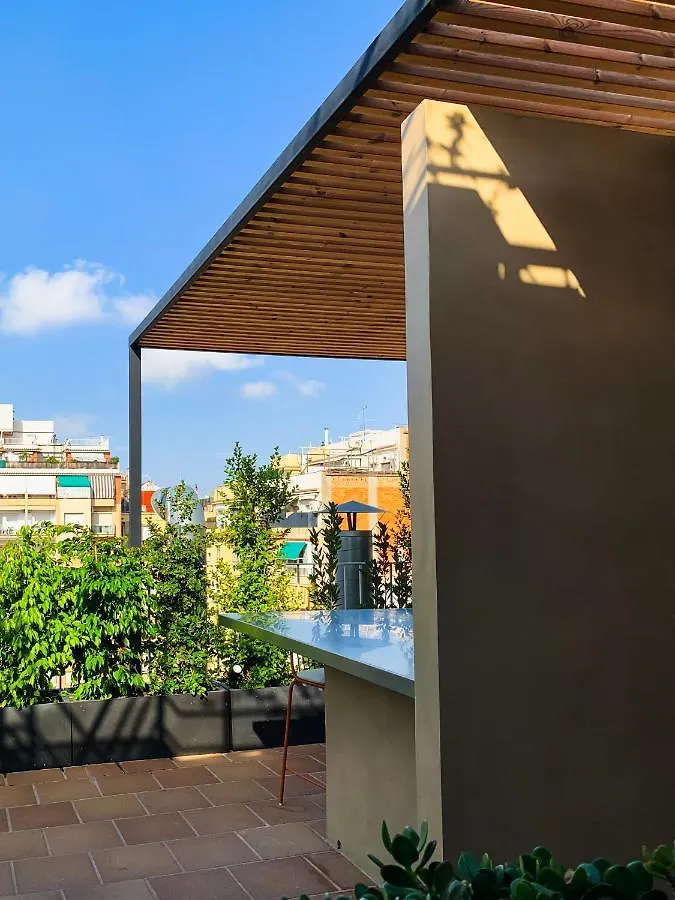 Incredible 2Br Penthouse With Urban Rooftop Garden Barcelona Apartment