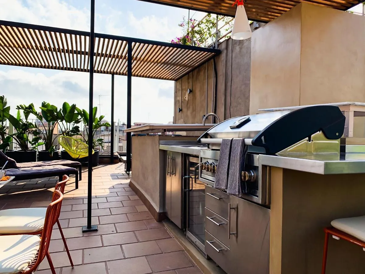 Apartment Incredible 2Br Penthouse With Urban Rooftop Garden Barcelona
